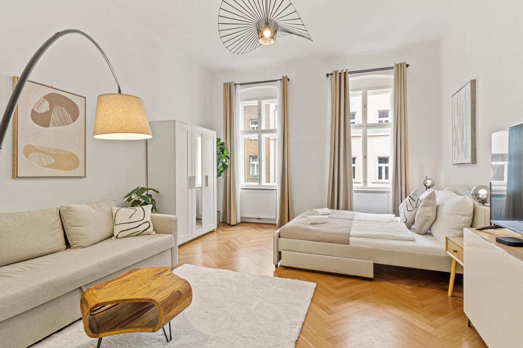 Cozy Vienna Apartments - 4 Min U6 Josefstaedterstrasse Bagian luar foto